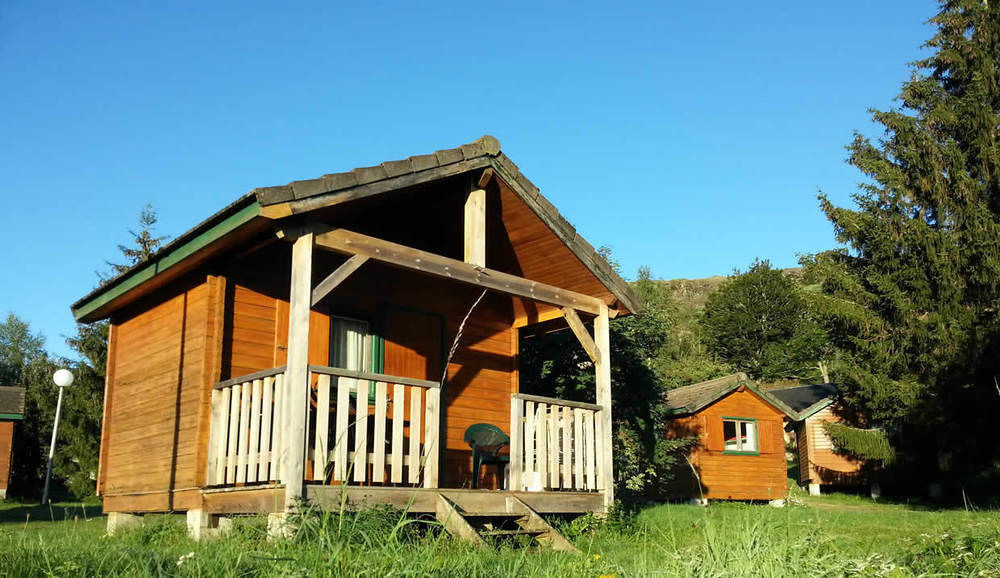 Domaine De L'Ours / Camping Lodge Saint-Urcize Exterior foto